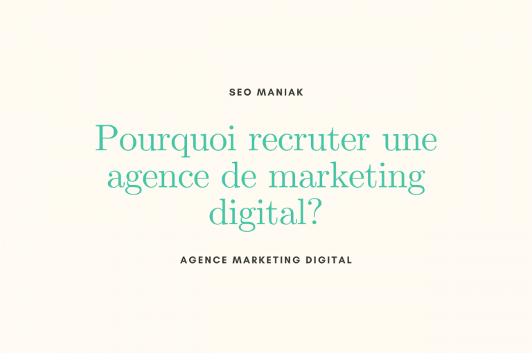 Pourquoi Recruter Une Agence De Marketing Digital Seomaniak 