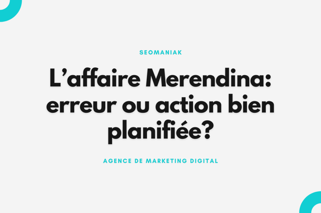 L’affaire Merendina: erreur ou action bien planifiée?