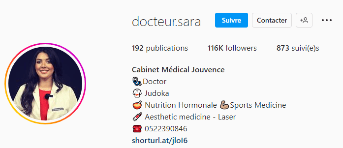 Docteur. Sara 