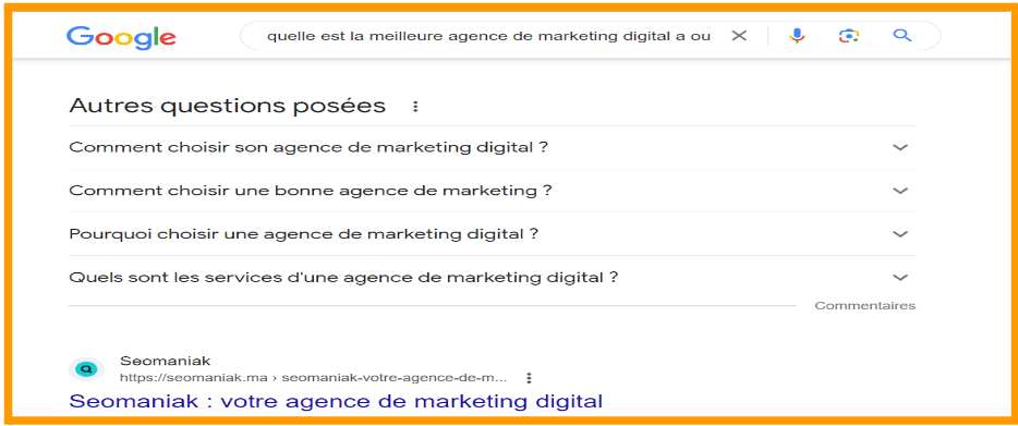 Les gens demandent aussi ,meilleure agence de marketing digital oujda