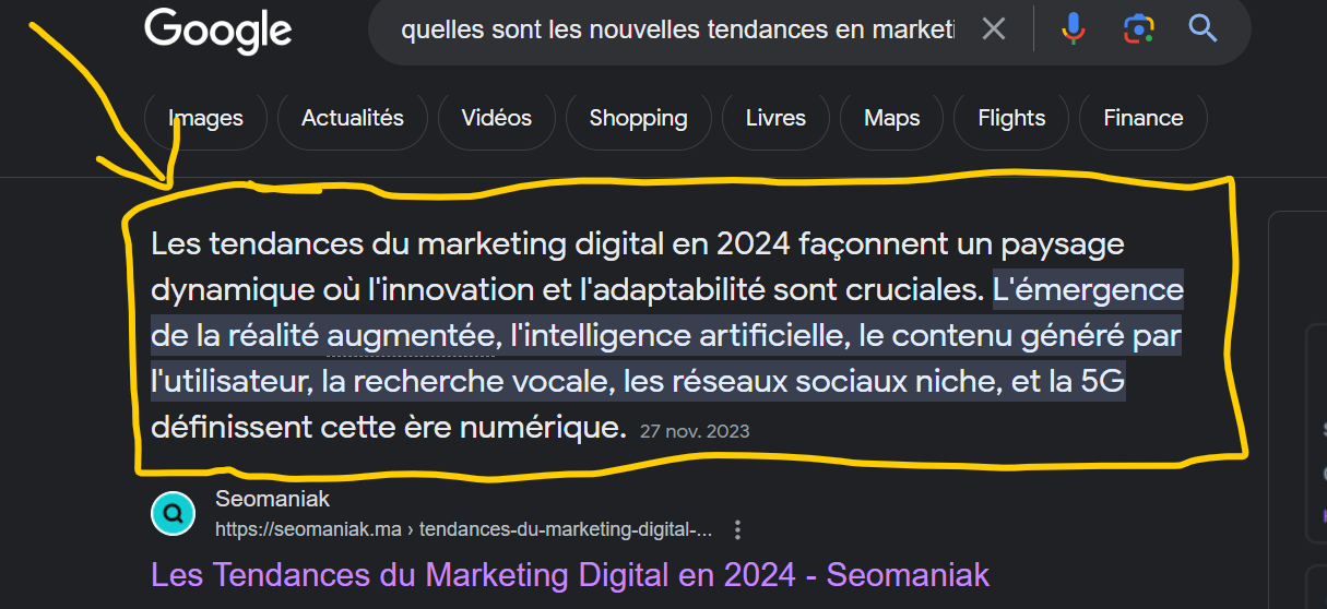 évolution du Seo