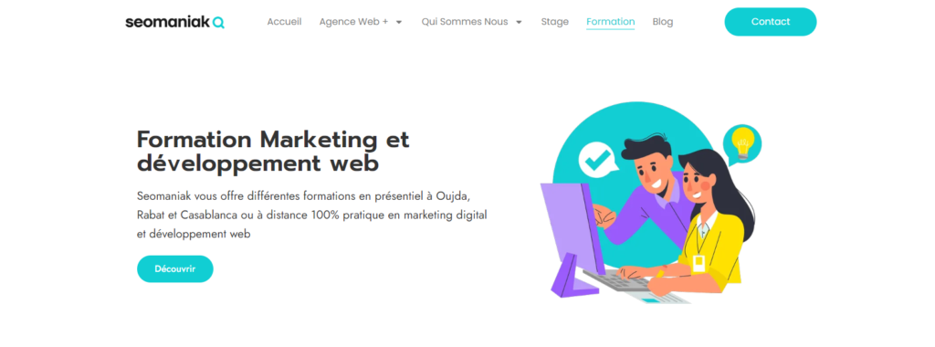 formation en marketing digital maroc seomaniak