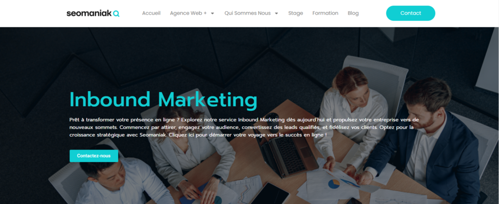 agence inbound marketing maroc seomaniak