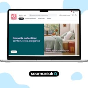 Optimisation SEO et stratégie digitale pour La Redoute par Seomaniak