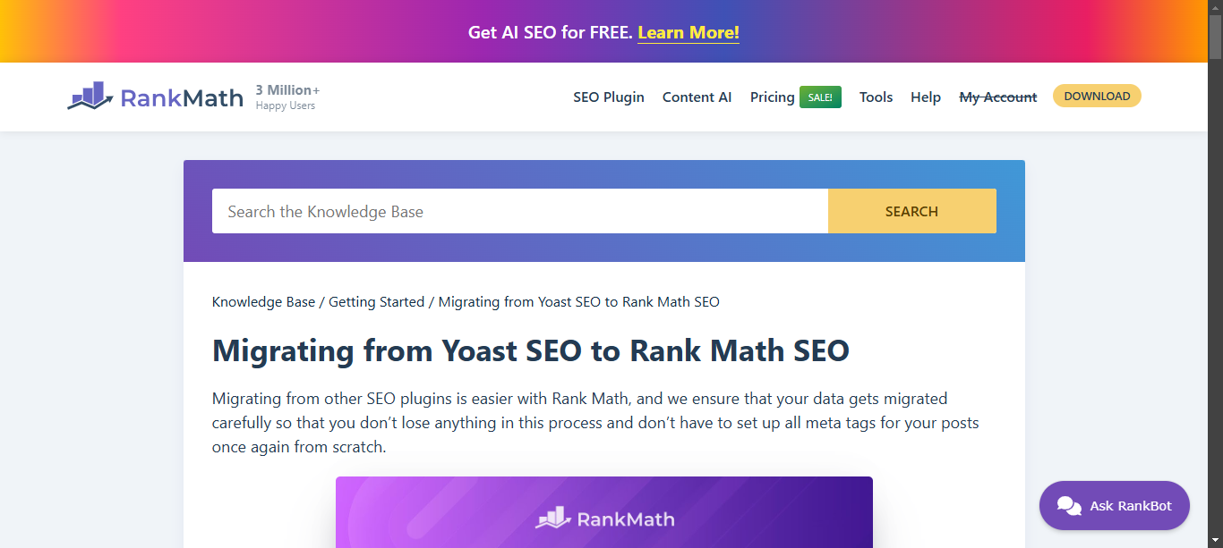 Yoast SEO – Plugin d’optimisation pour le référencement Rank Math – Outil SEO avancé pour WordPress