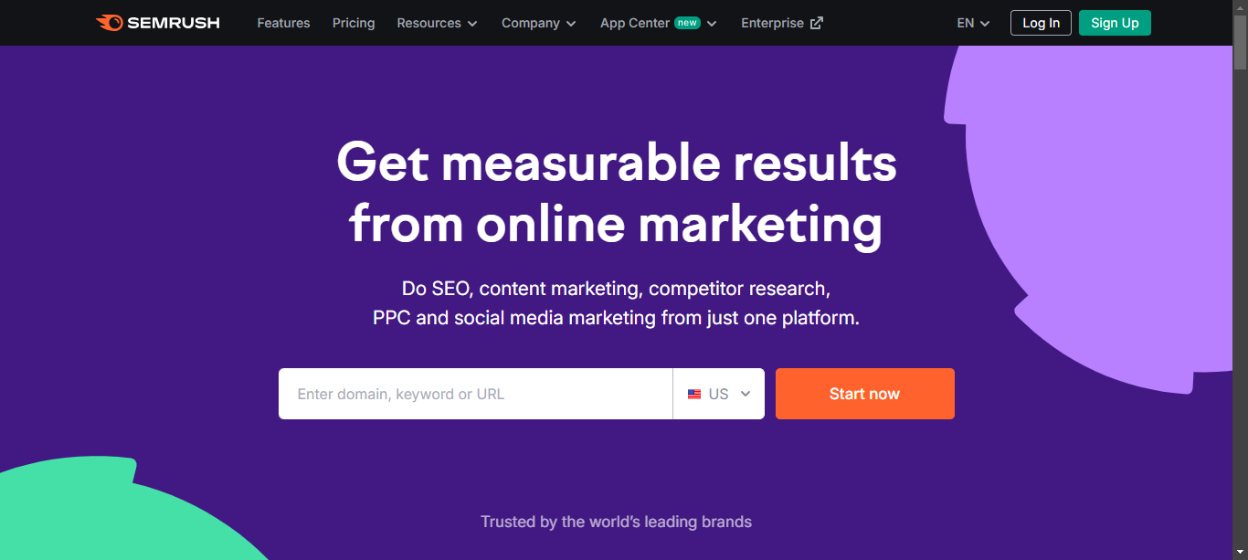 SEMrush - Analyse et stratégie SEO avancée