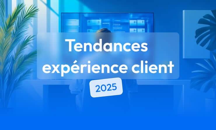 Graphique ou infographie présentant les tendances clés de l'expérience client en e-commerce pour 2025.