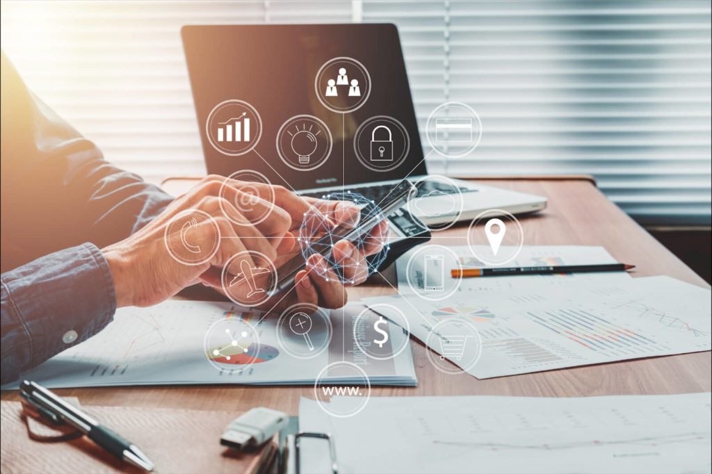 Stratégie numérique et analyse de données en entreprise.