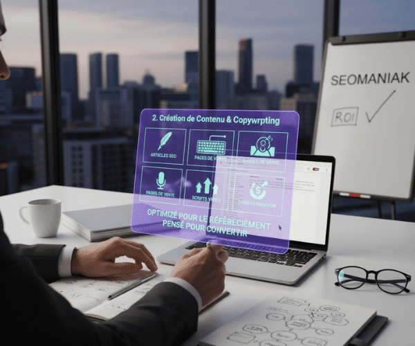 Création de contenu SEO et copywriting professionnel par l’agence Seomaniak