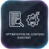 Optimisation de contenu existant – mise à jour SEO et amélioration des conversions