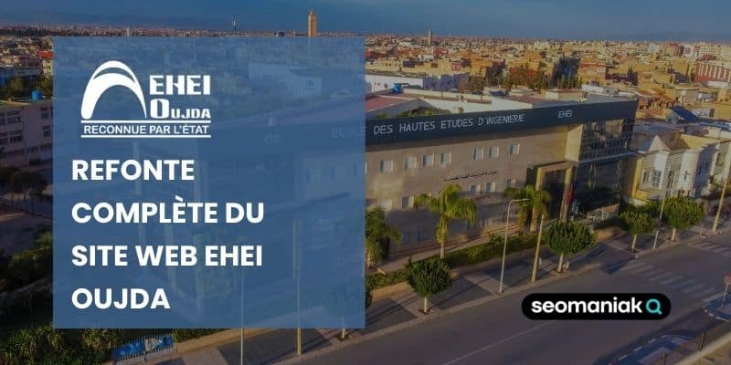 Refonte du site web et SEO pour l’école EHEI Oujda – formation supérieure en ingénierie