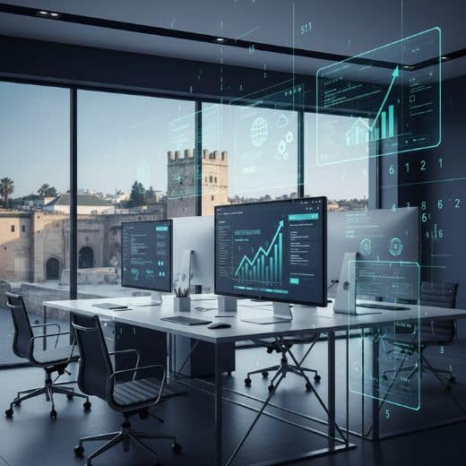 Agence web à Fès spécialisée en marketing digital et développement web au Maroc.