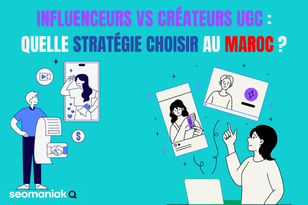 Influenceurs vs créateurs UGC