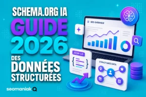 couverture d'article : Schema.org IA Guide 2026 des données structurées